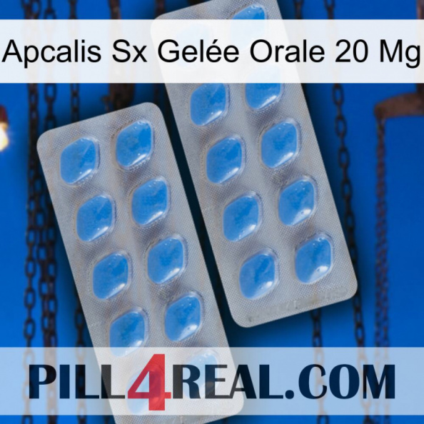 Apcalis Sx Gelée Orale 20 Mg 23